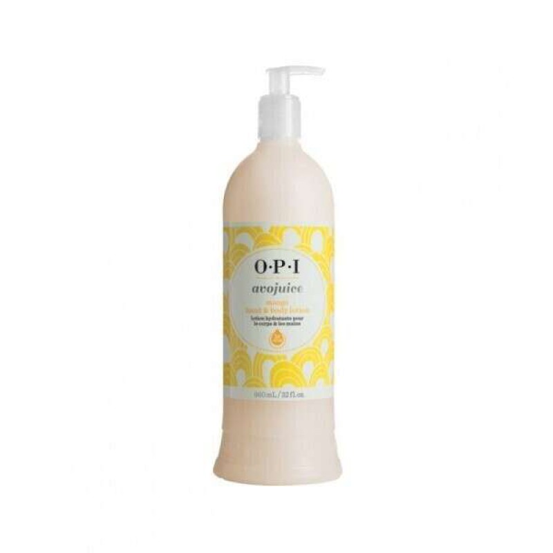 OPI Avojuice Hand & Body Lotion – Mango 32 oz